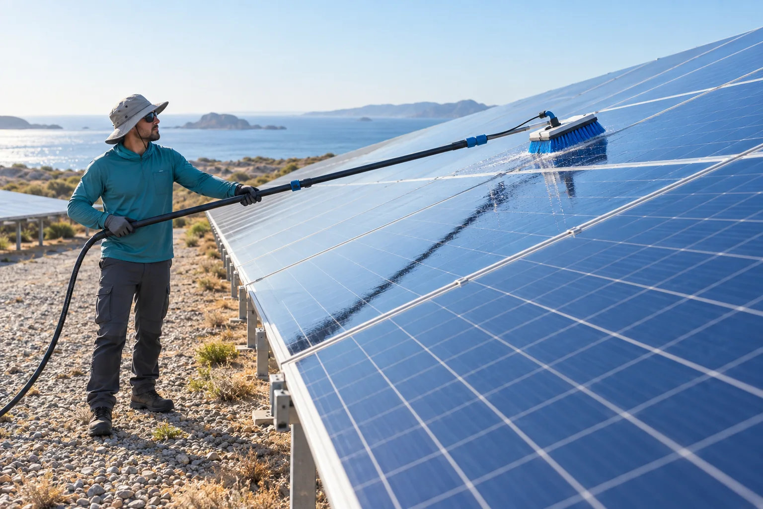 Solar Panel Cleaning